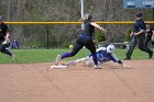 Softball vs Emerson  Wheaton College Softball vs Emerson College in game 2 of their doubleheader. - Photo by Keith Nordstrom : Wheaton, Softball